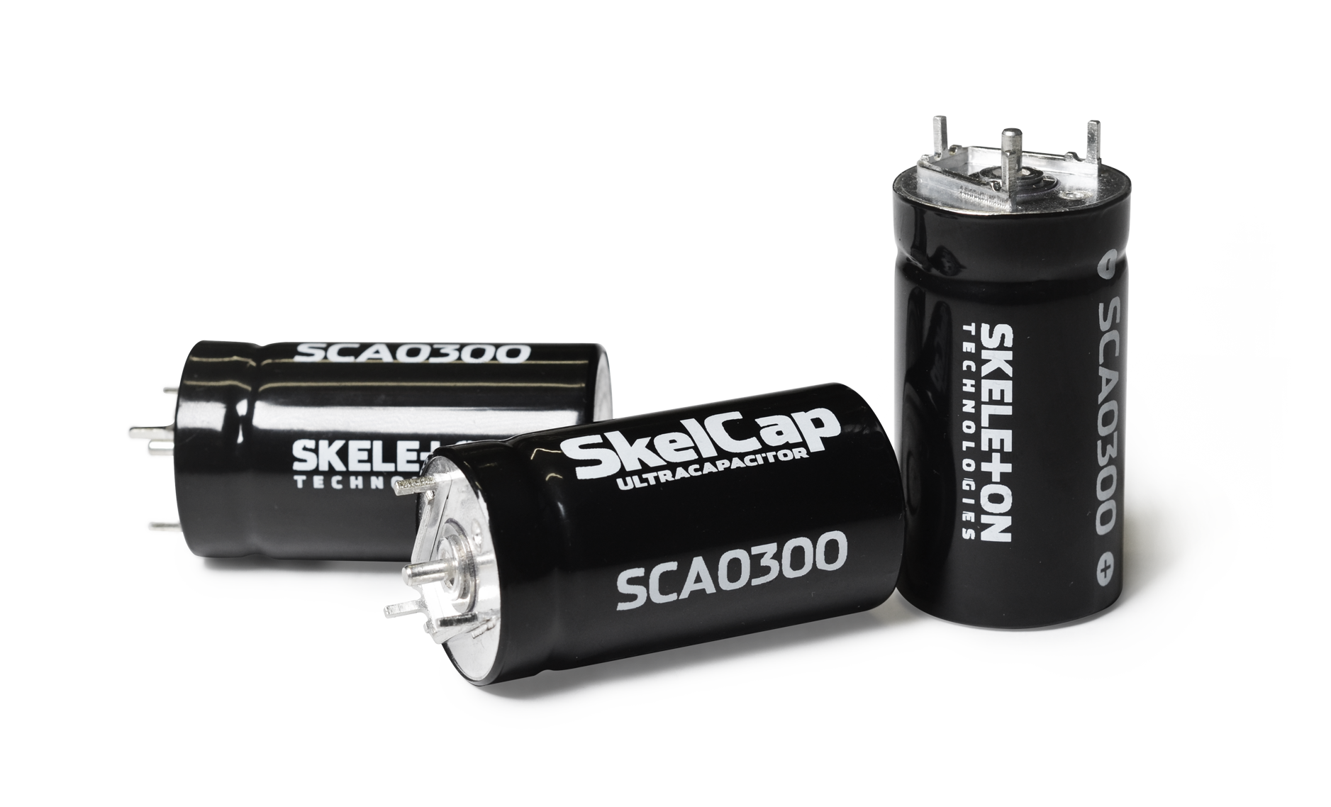 SkelCap SCA0300 ultracapacitor product platform for UPS and robotics